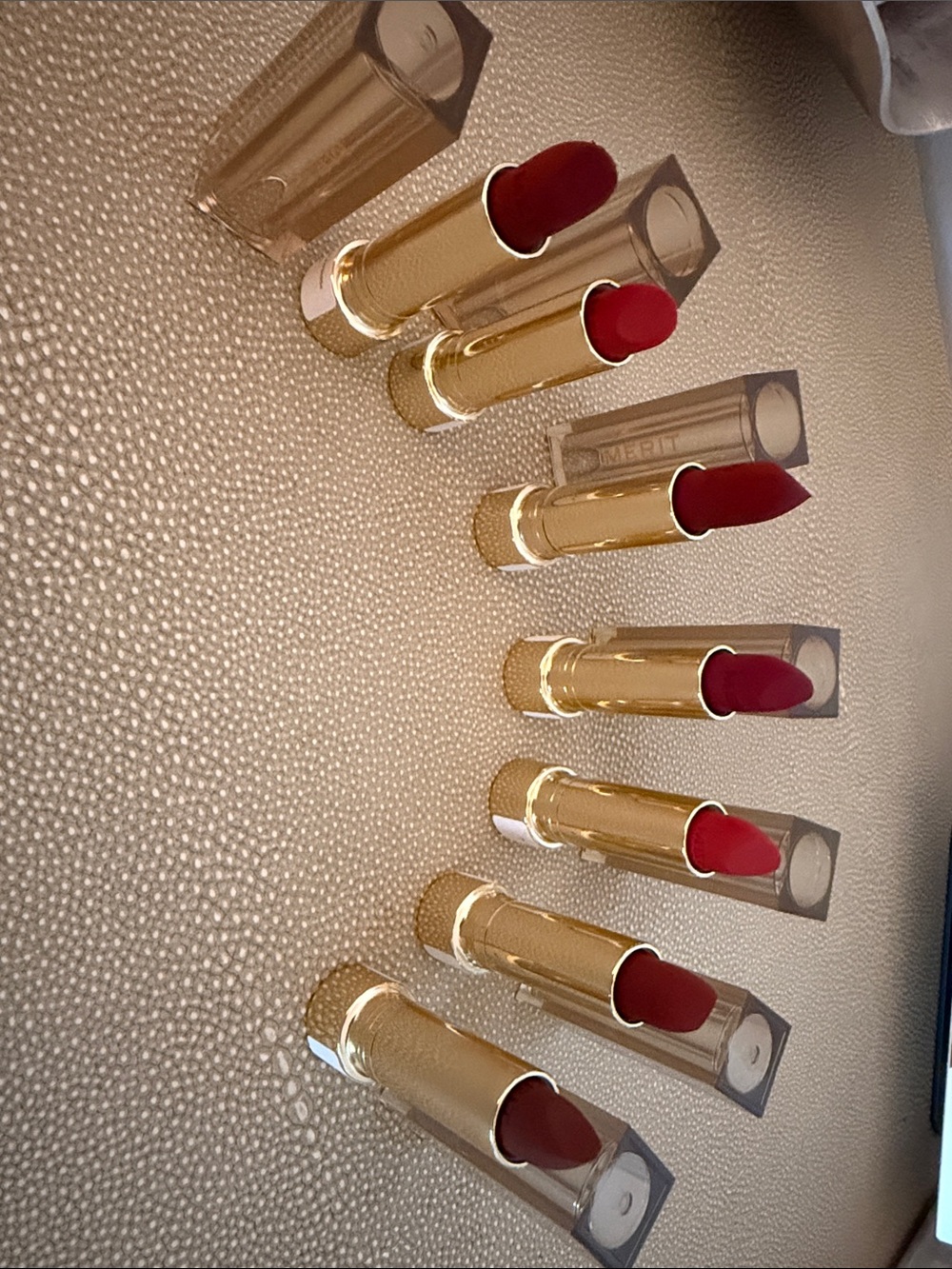 Classic Red Lipstick Set — Rich True Red Shade
